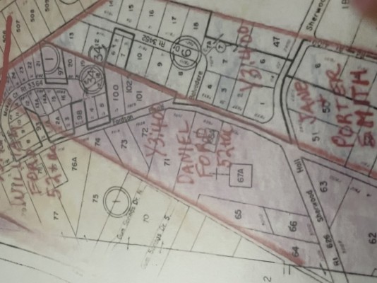 Map of West Ford's Children's Land