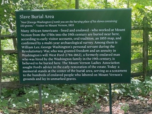 Plaque at Mount Vernon Cemetery, West Ford 