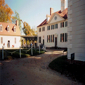 Mount Vernon Plantation, walk way